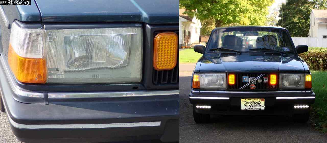 Volvo 200 -- 09- Euros & DRLs