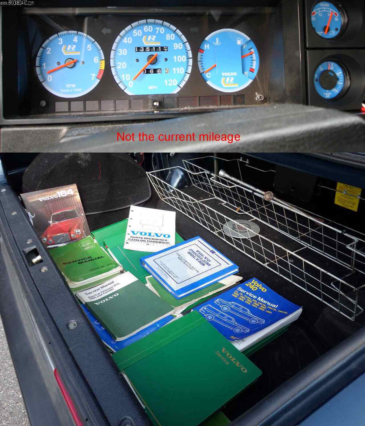 Volvo -- 10- R-Sport gauge faces, and trunk