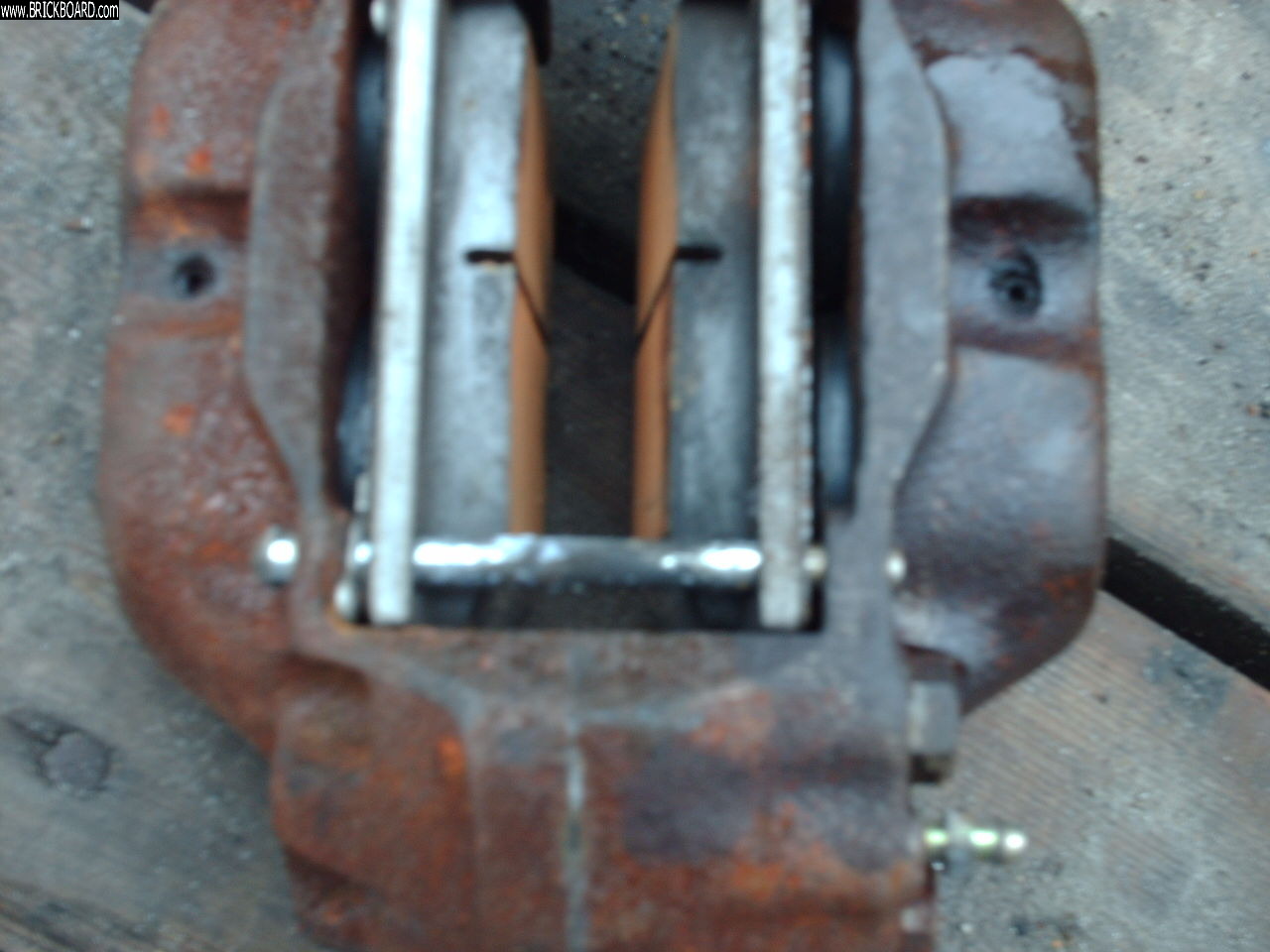 Volvo -- non abs caliper used for abs car