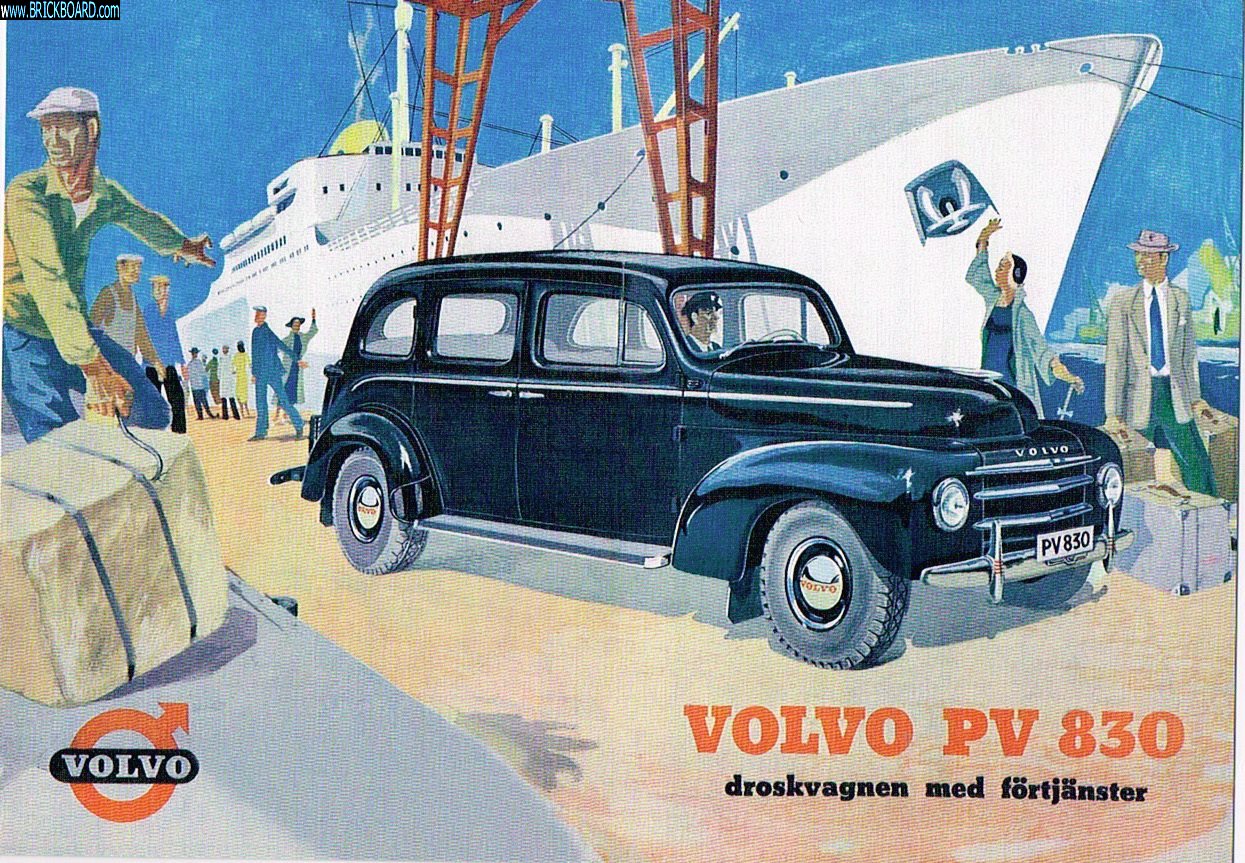 Volvo -- Volvo P830 Print Advert