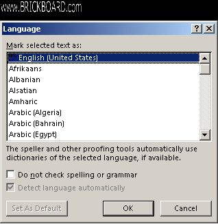 Volvo -- MS Word 2016 Spell Check Dialogue Template Styles / Document