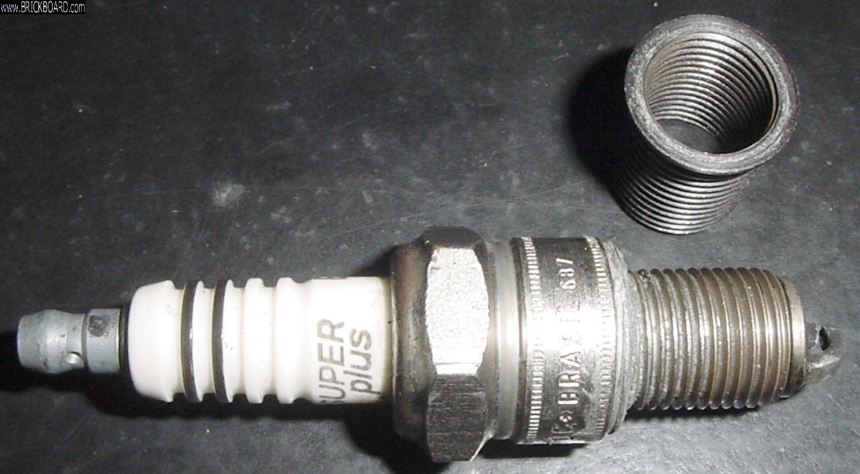 Volvo -- Volvo 240 Spark Plug Thread Sleeve. Too Long?
