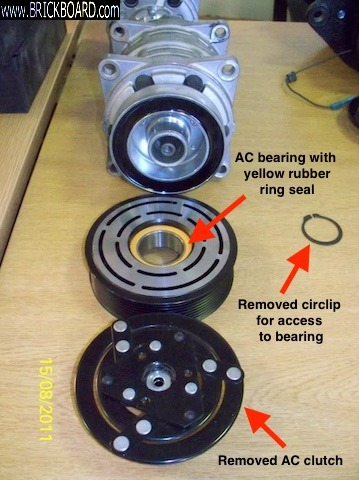 Volvo 200 -- ac bearing