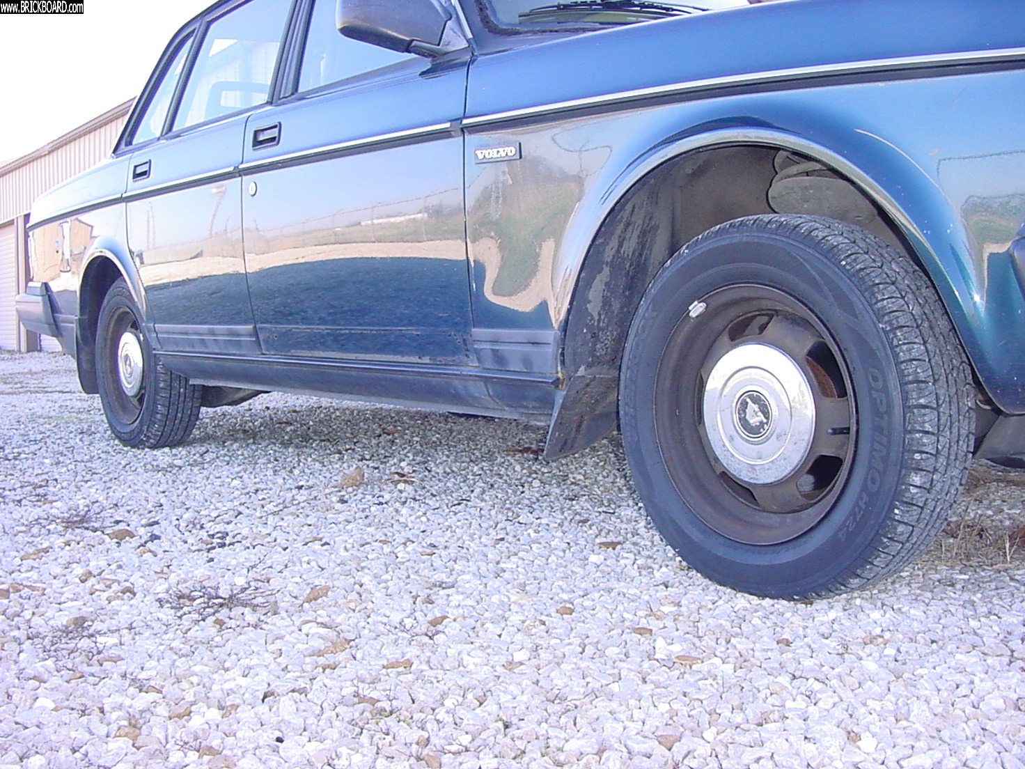 Volvo -- Steelies and Stainless Hubcaps 1992 Volvo 240 GL