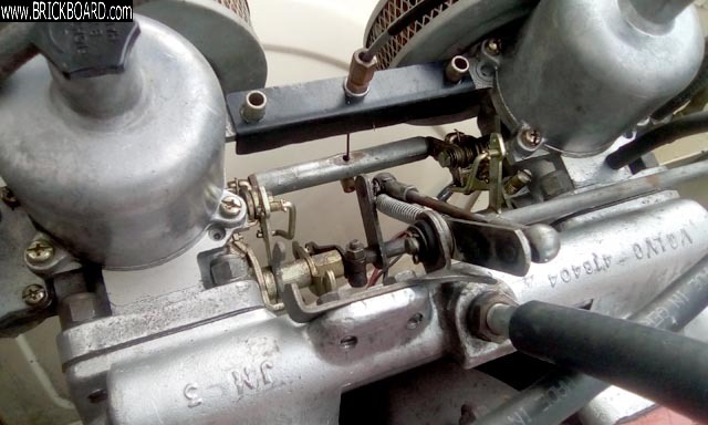 Volvo 444-544 -- Choke linkage