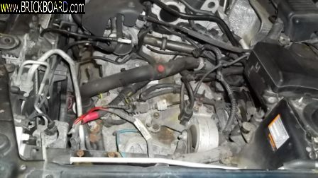 Volvo S40-V40 -- Left side above transmission
