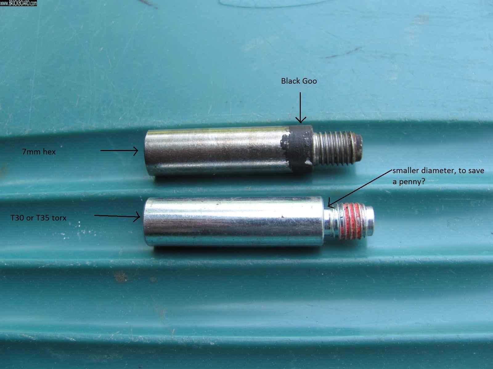 Volvo 850 -- 850 guide pin and NOS pin