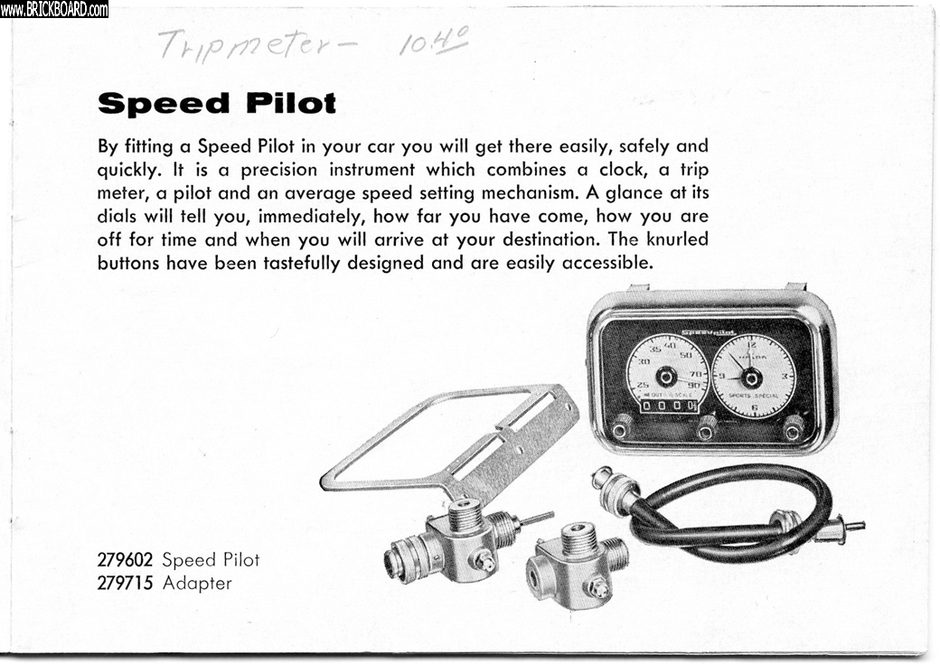 Volvo 120-130 -- Speed Pilot