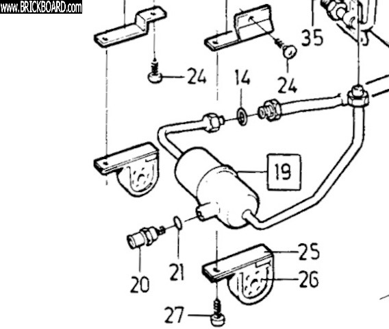 Volvo 700 -- Muffler