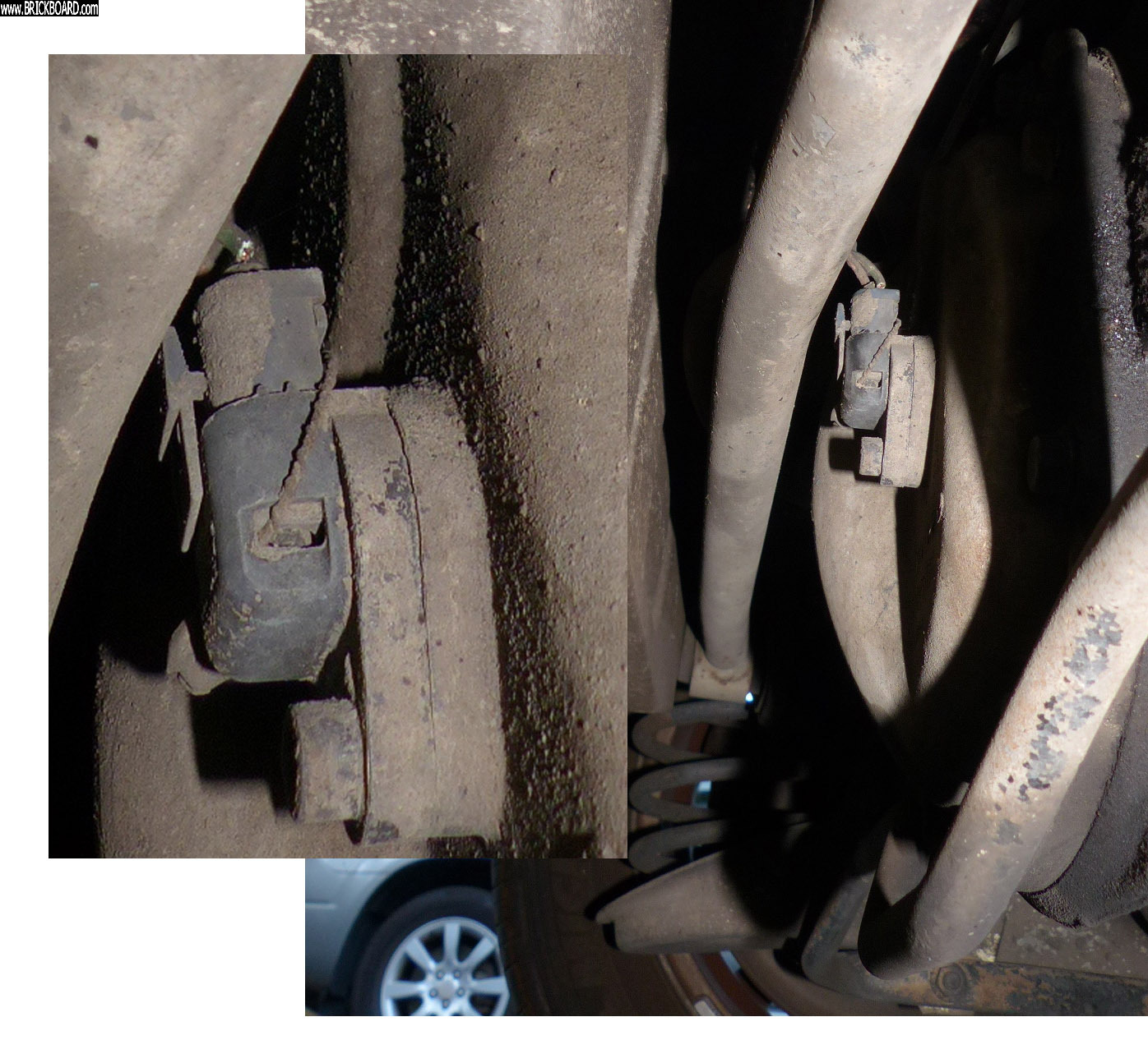 Volvo 900 -- 940 axle sensor wire with broken wire